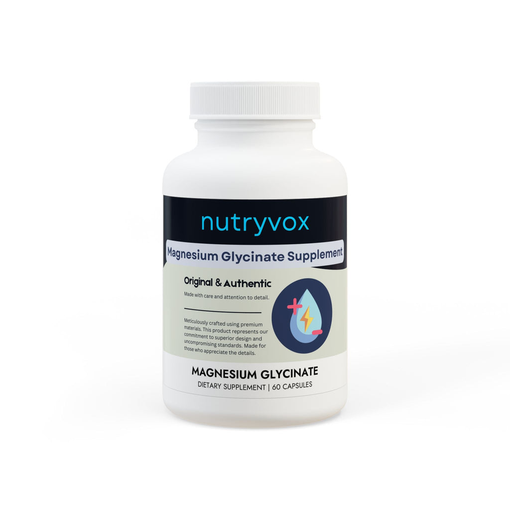 Magnesium Glycinate Supplement (60 Capsules)