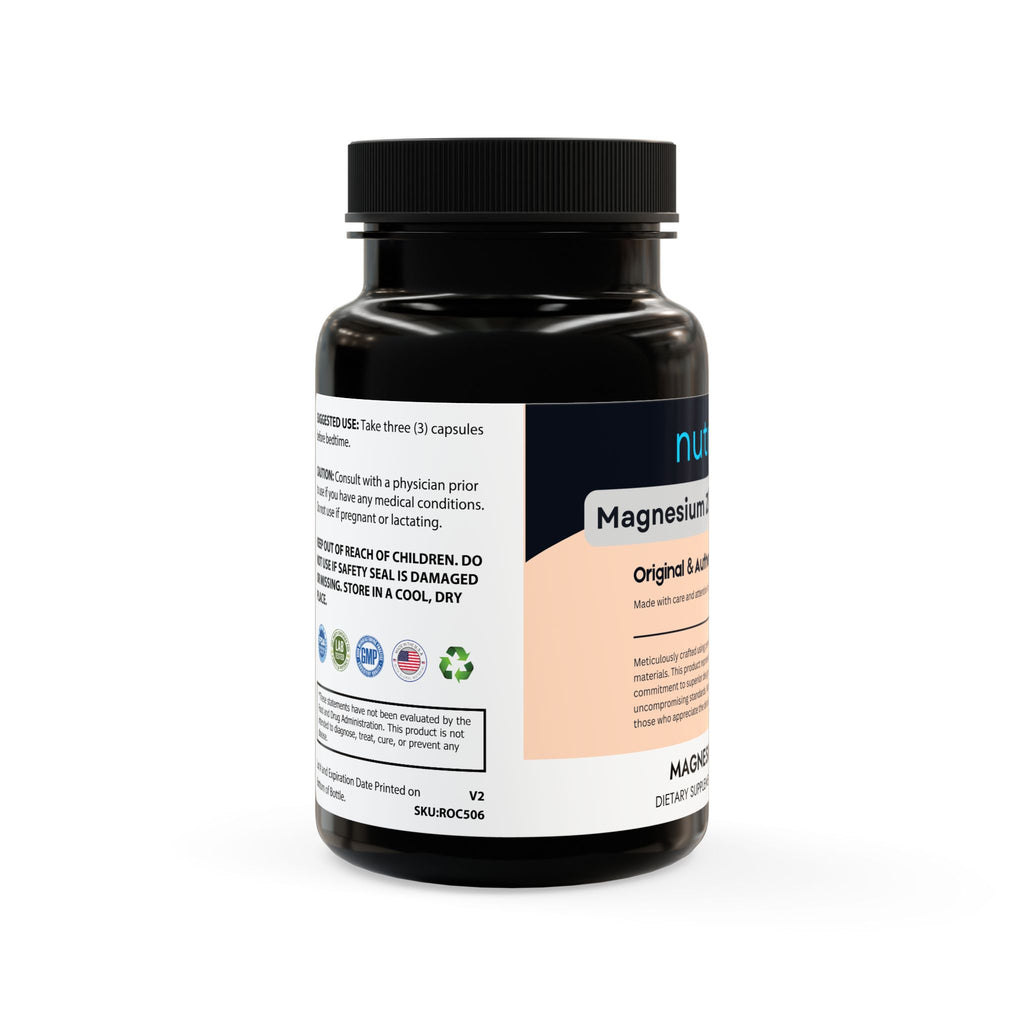 Magnesium Zinc Supplement (90 Capsules)