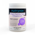 Collagen Peptides Type I & III Supplement (350g, 12.3oz)