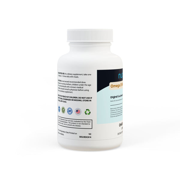 Omega 3 Fish Oil Supplement (60 Softgels)