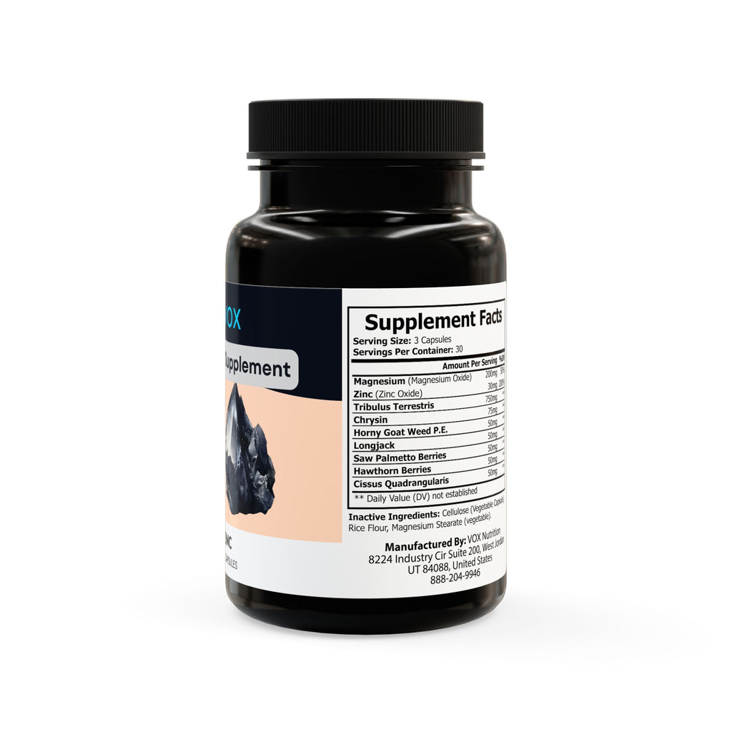 Magnesium Zinc Supplement (90 Capsules)