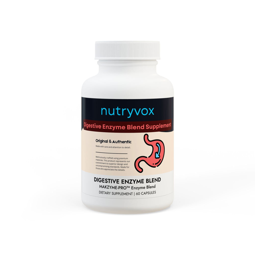 Digestive Enzyme Blend Supplement (60 Capsules)