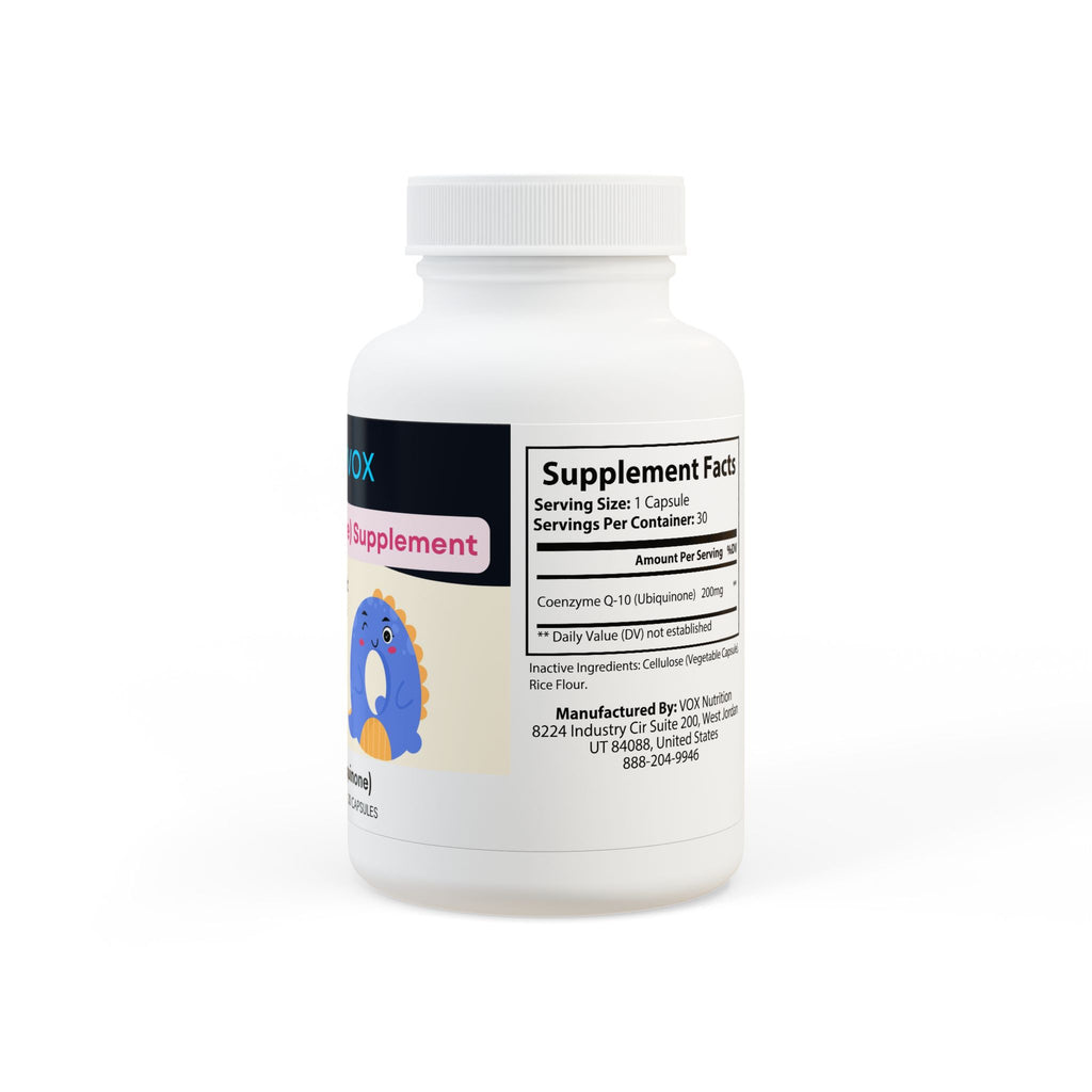 CoQ10 (Ubiquinone) Supplement (30 Capsules)