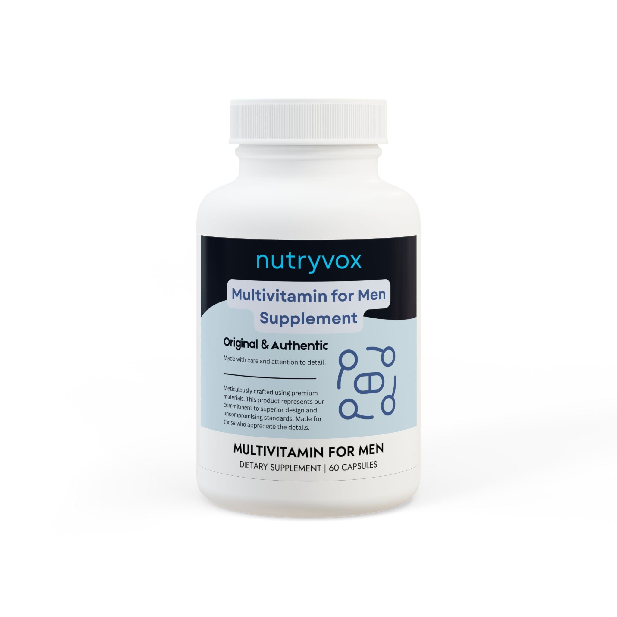 Multivitamin for Men Supplement (60 Capsules)