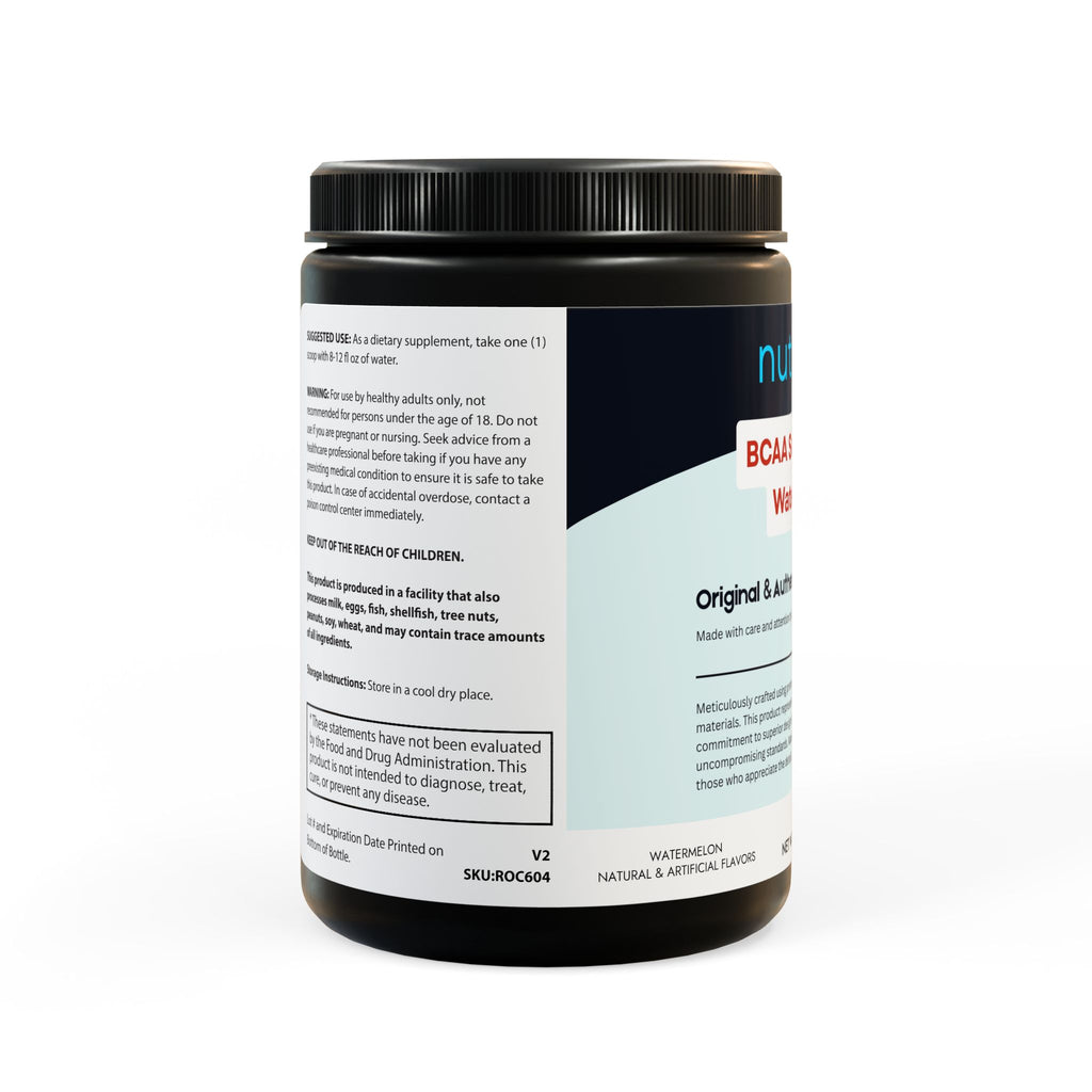 BCAA Supplement, Watermelon (325g, 11.46oz, 45 servings)